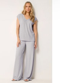 LTS Tall Light Grey Textured Top