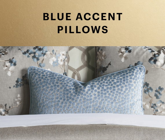 Blue Accent Pillows