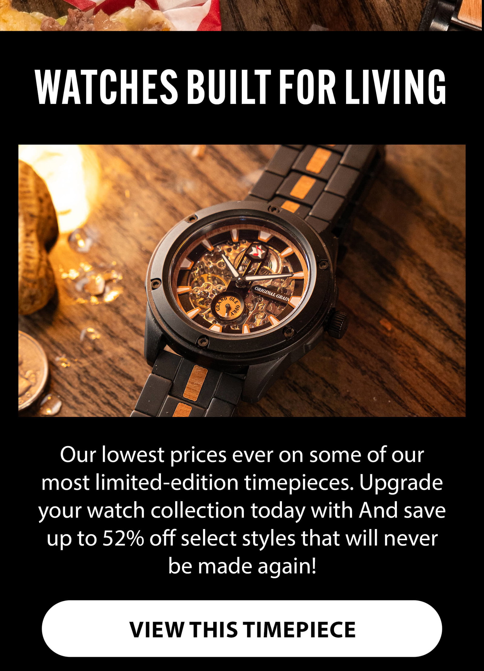 These watches are built for living