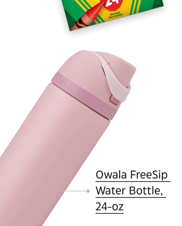 Owala FreeSip Watter Bottle, 24-oz.