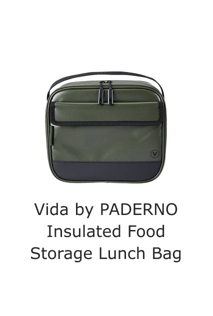 Vida by PADERNO Insulated Food Storage Lunch Bag.