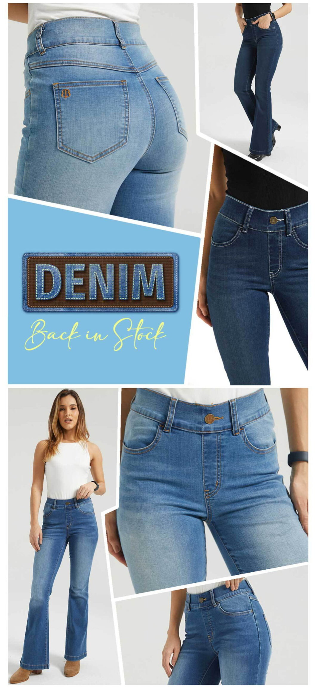 BACK IN STOCK DENIM 