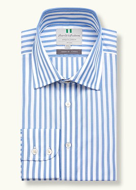 Blue Chalk Stripe BC Classic Fit Shirt