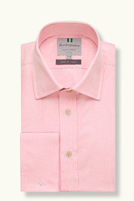 Pink Mini Check DC Classic Fit Shirt