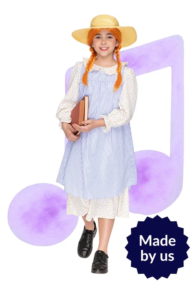 Green Gables Girl Deluxe Girls Costume