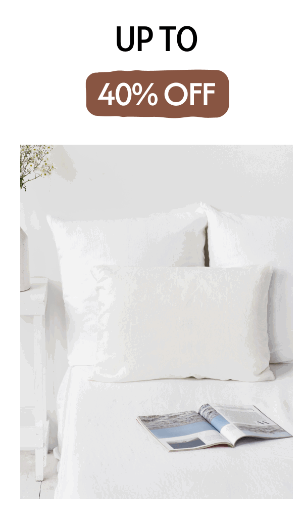 UP TO 40% OFF