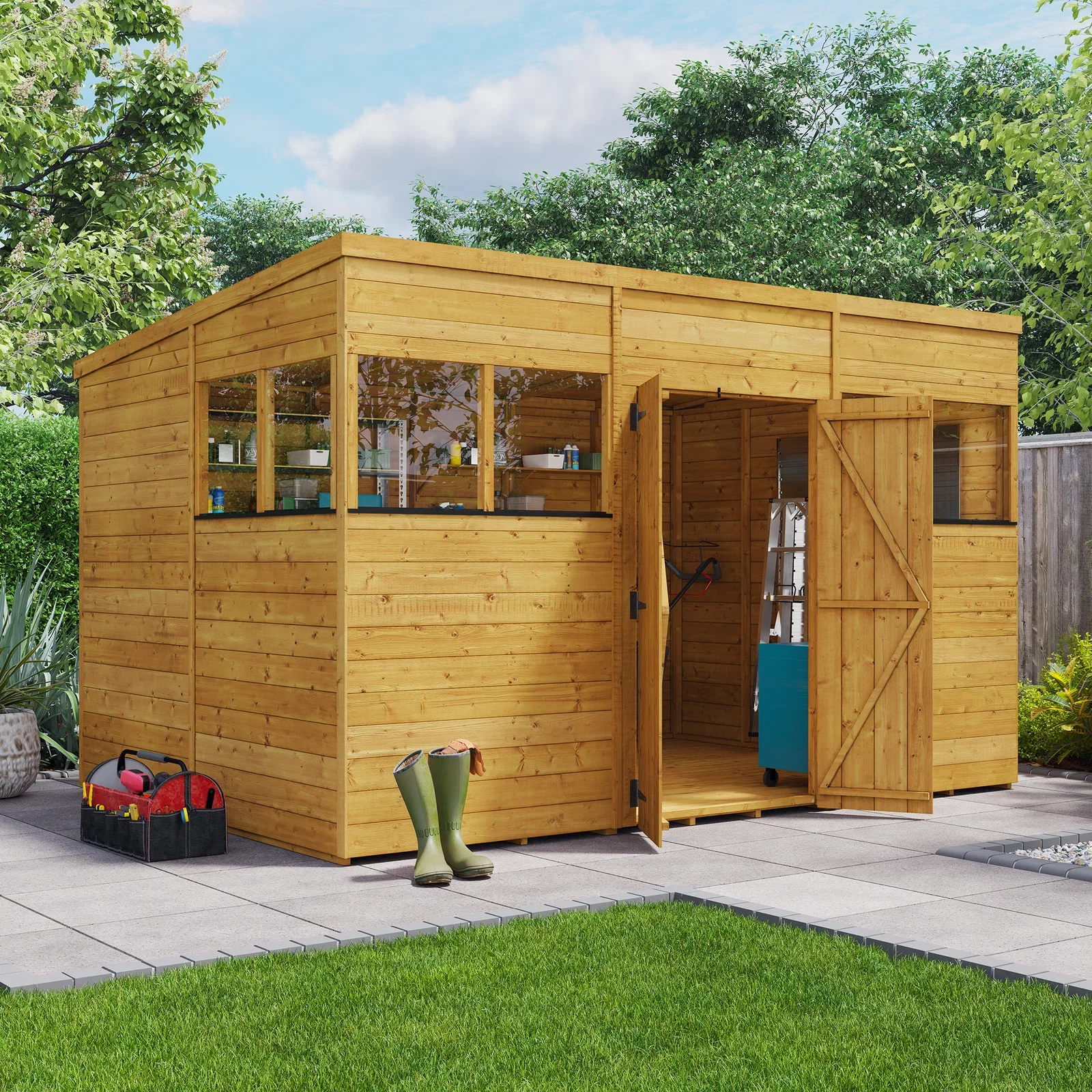 Image of BillyOh Pent Shed