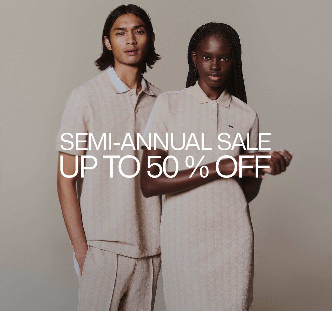 Semi-Annual Sale, Up to 50% off