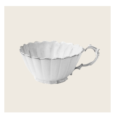 Astier de Villatte Marguerite Tea Cup
