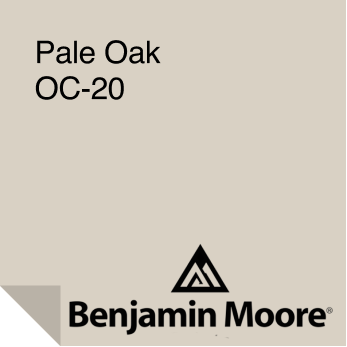 Benjamin Moore  Pale Oak Paint Sample OC-20