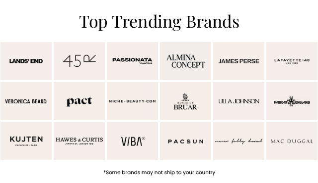 Top Trending Brands