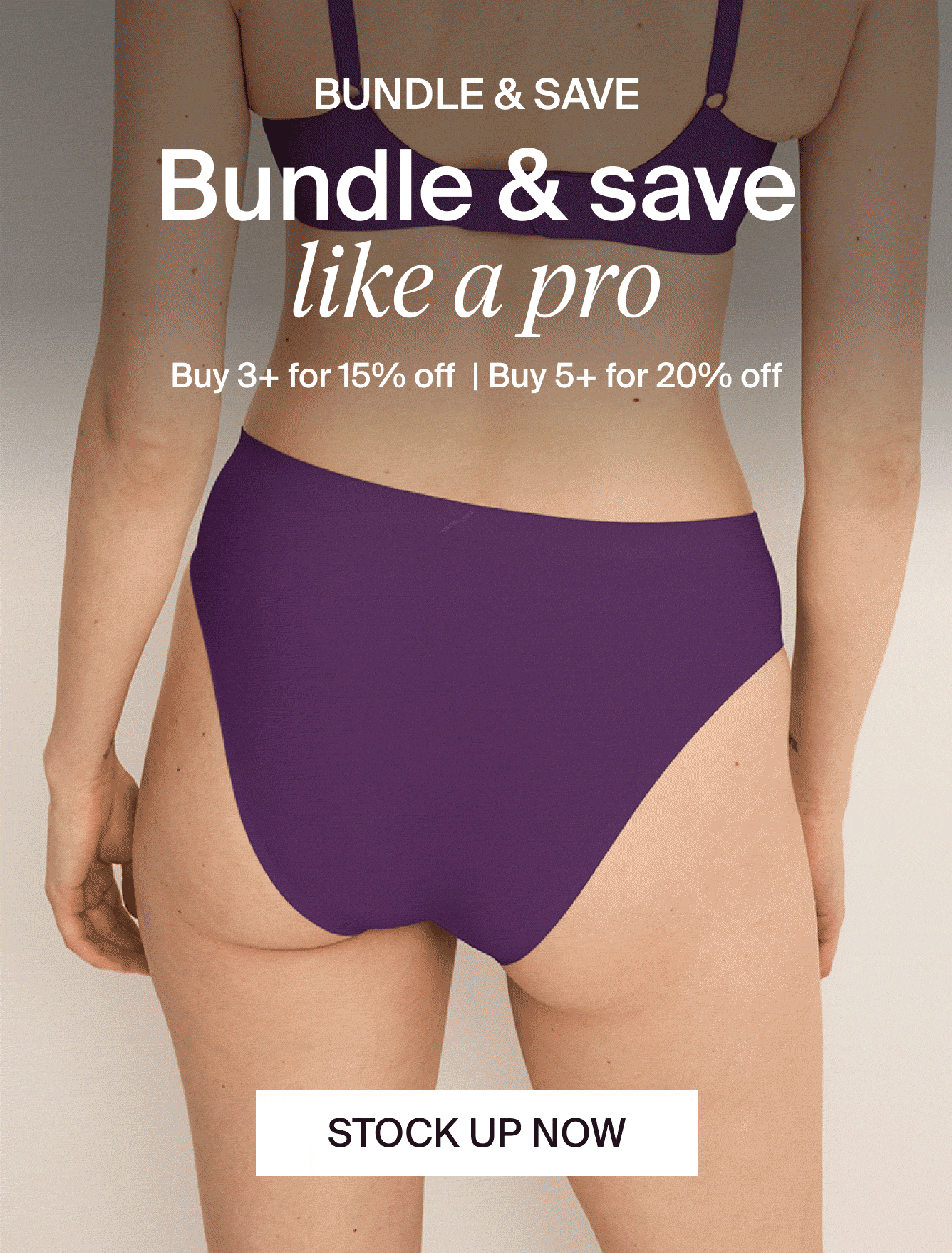 Build your Bundle. Buy 3+ for 15% off | Buy 5+ for 20% off. Stock Up Now