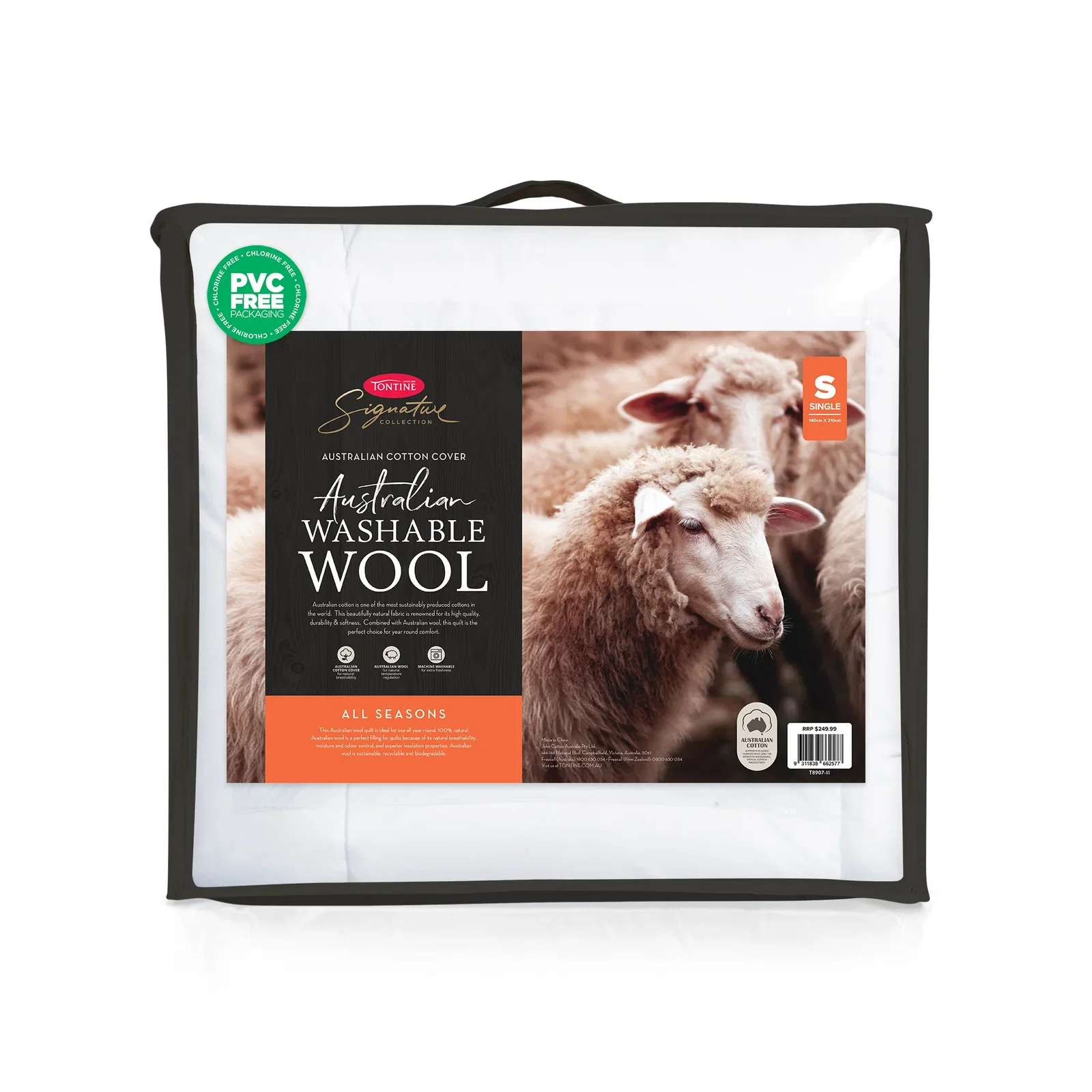 Image of Australian Washable Wool Quilt - All Seasons