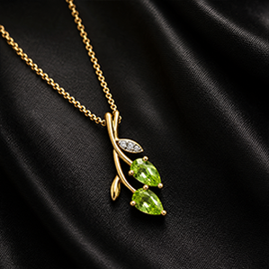 Pendentifs en péridot