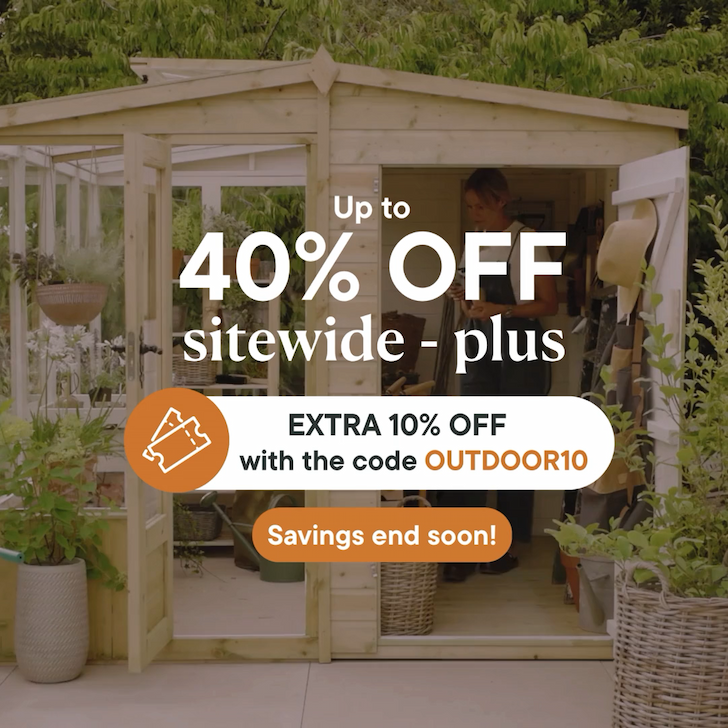 Up to 40% off sitewide + extra 10% with code OUTDOOR10