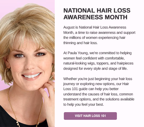 NATIONAL HAIR LOSS AWARENESS MONTH