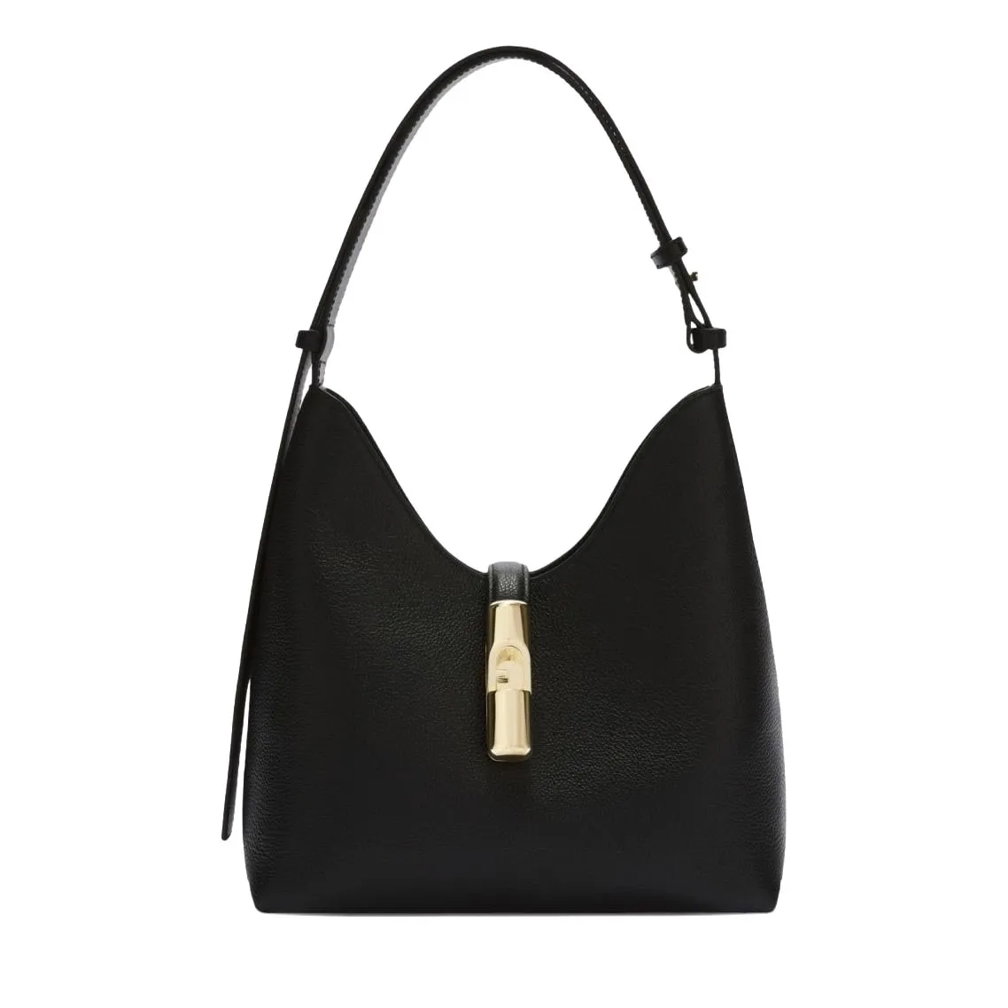 Furla Goccia S Hobo Nero Hobo Bag