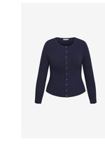 Shop the Cassia Button Through Rib To