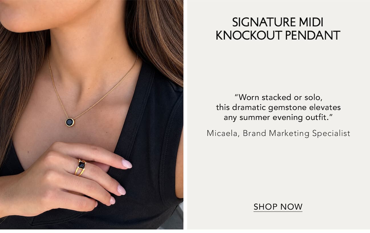 SIgnature Midi Knockout Pendant.
