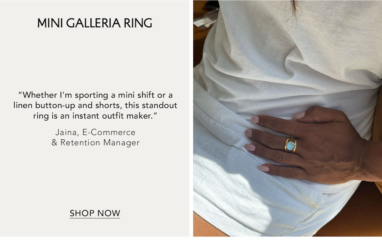 Mini Galleria Ring.