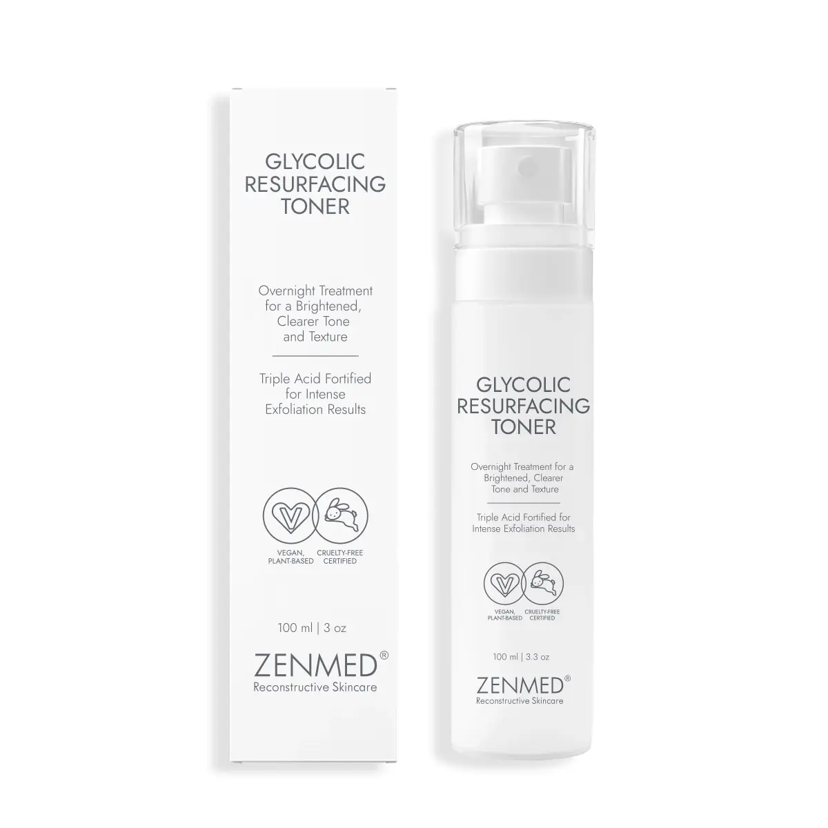 Glycolic Resurfacing Toner with Hyaluronic & Meadowsweet