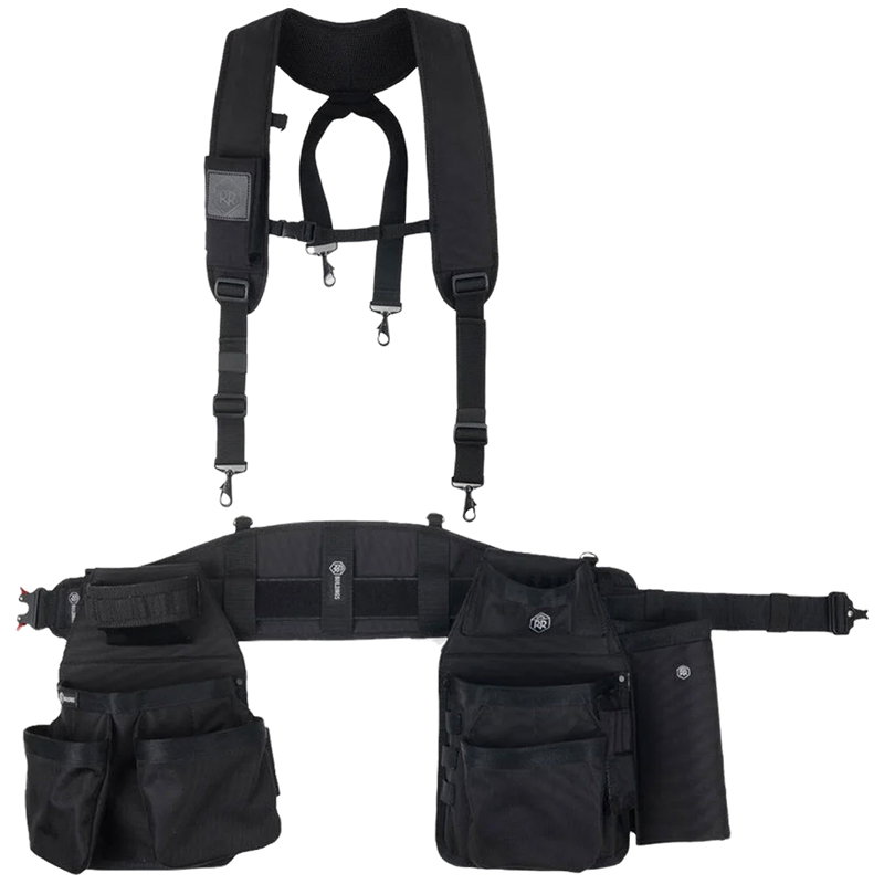 RR Buildings Tool Belt with Suspenders