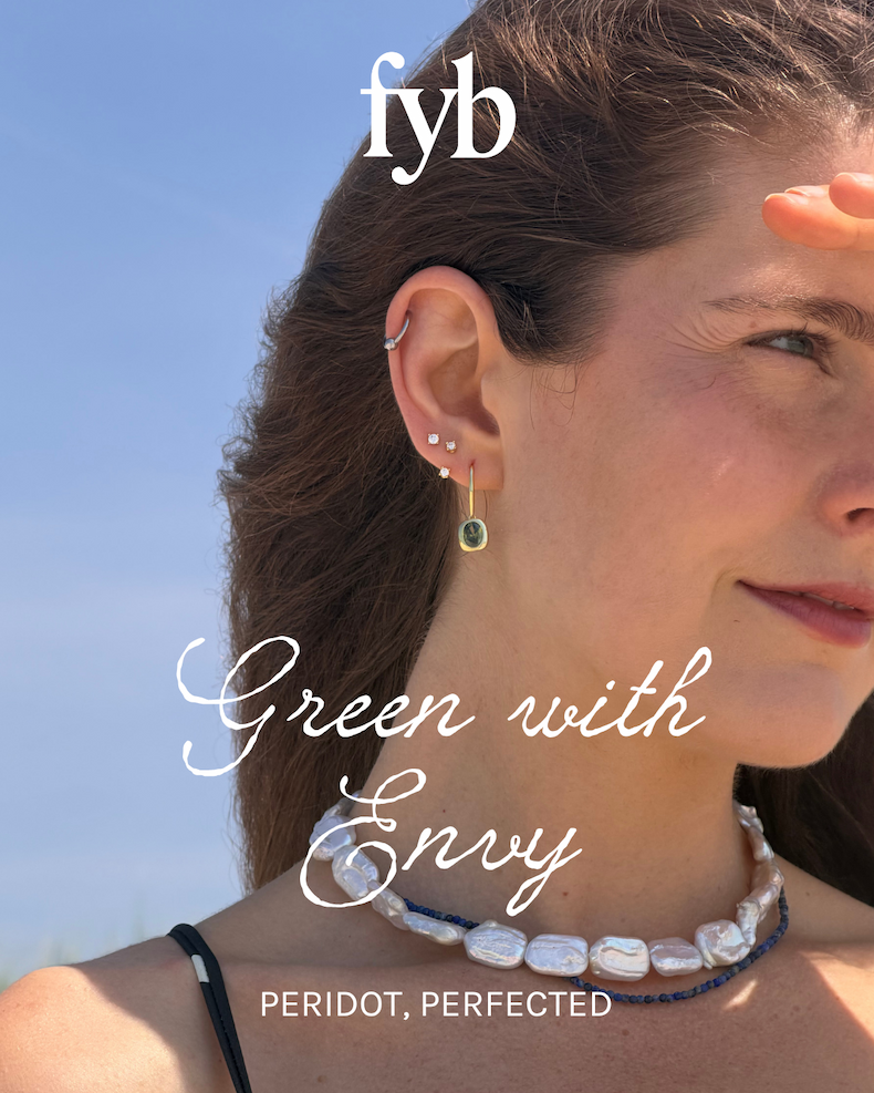 Meet the Audrina Peridot Earrings.