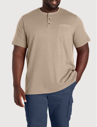 Slub Henley Shirt
