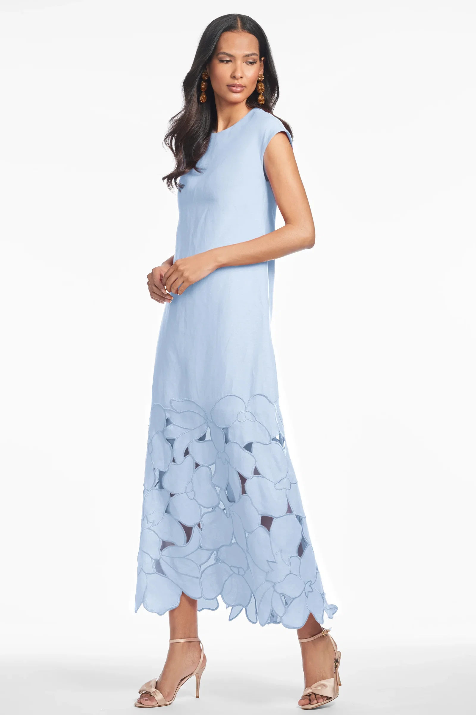 Image of SABETTE DRESS - DELFT BLUE