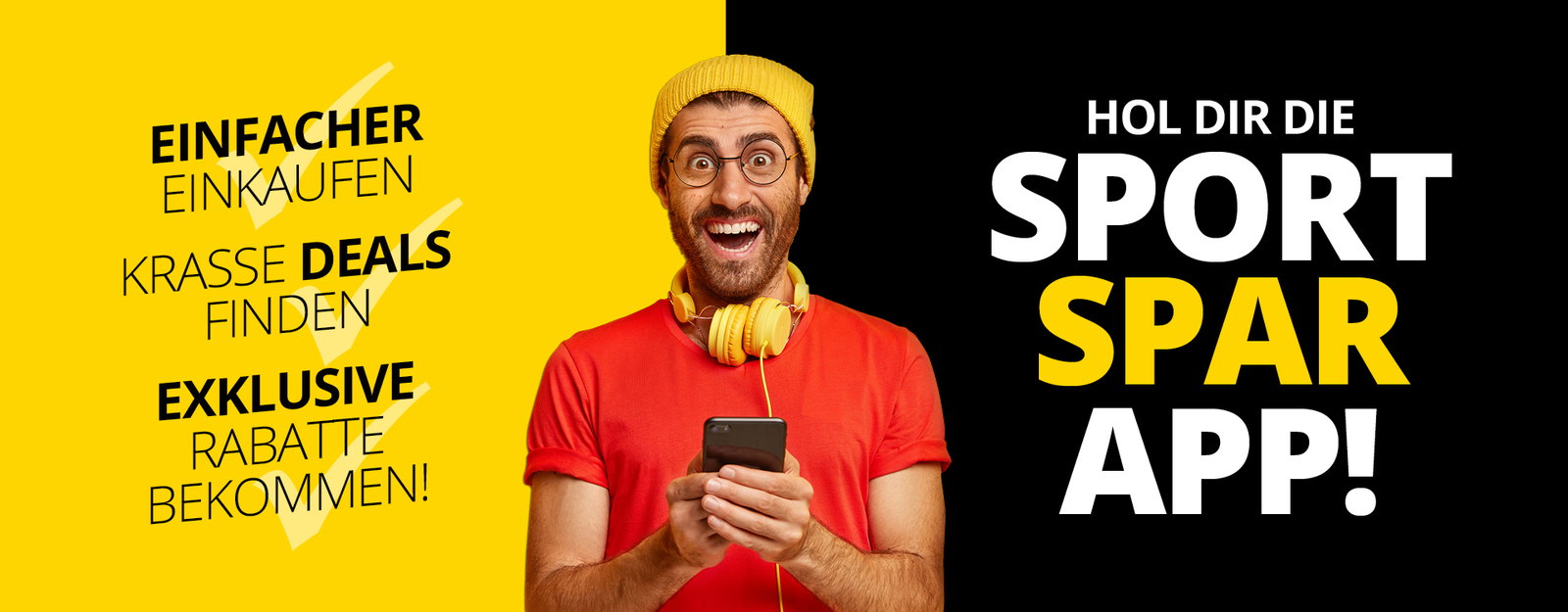 Hol dir unsere App!