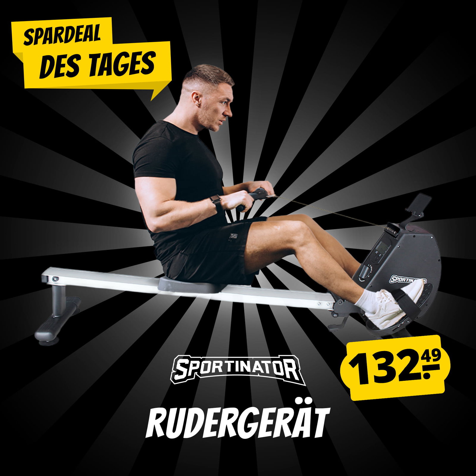 Spardeal des Tages: Rudergerät