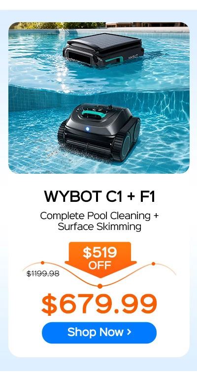 WYBOT Full Pool Solution Bundle-C1 & F1