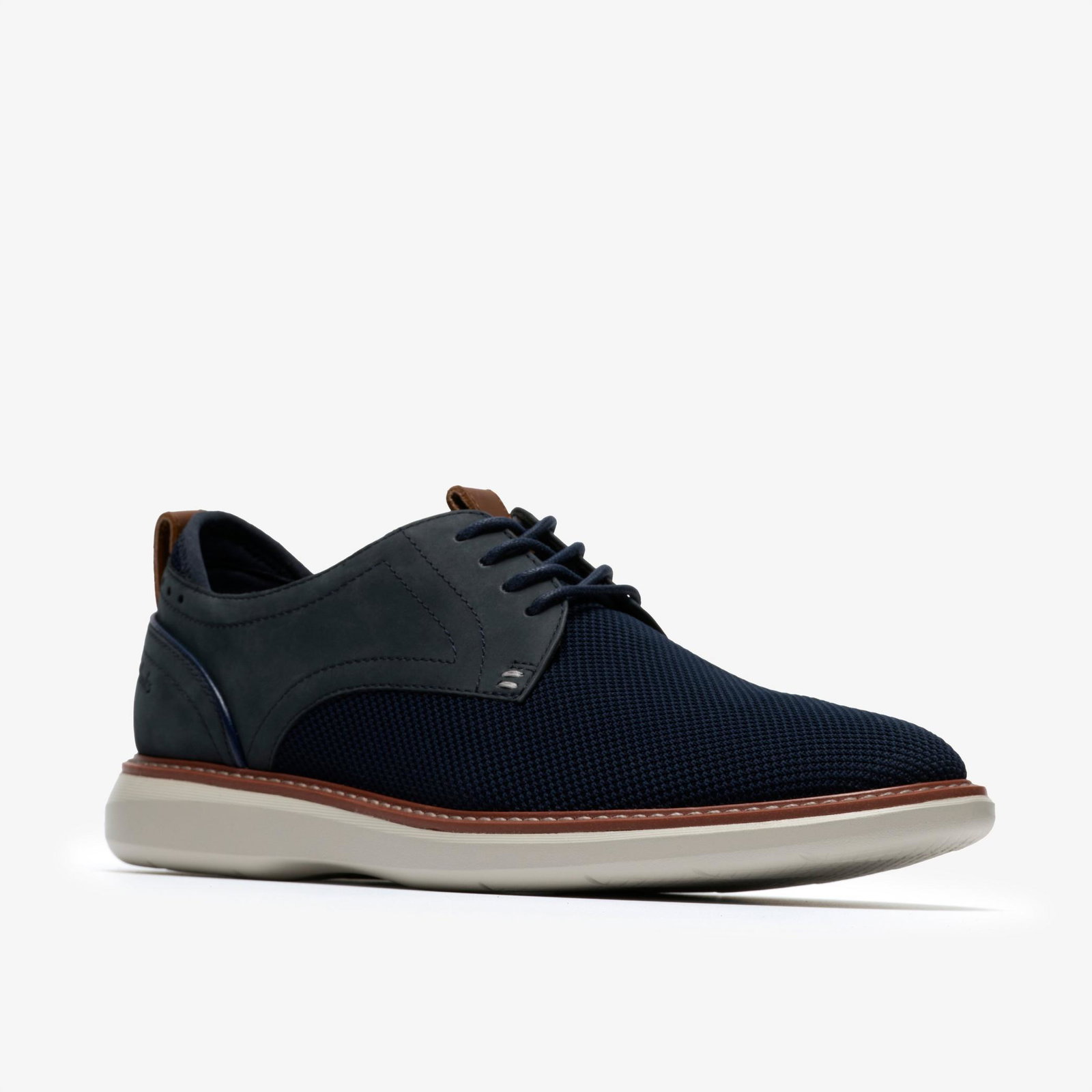 Shop Brantin Plain Navy Knit