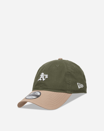 Athletics MLB Washed Contrast 9TWENTY Adjustable Cap Green