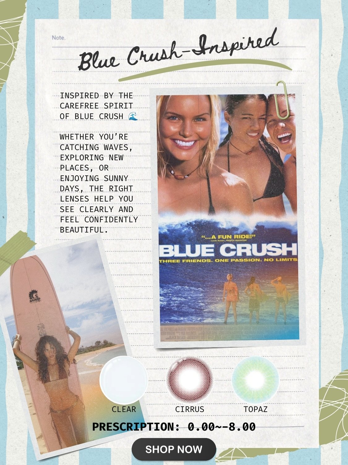 Blue Crush-Inspired