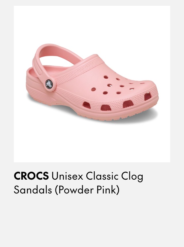 Pink classic clog