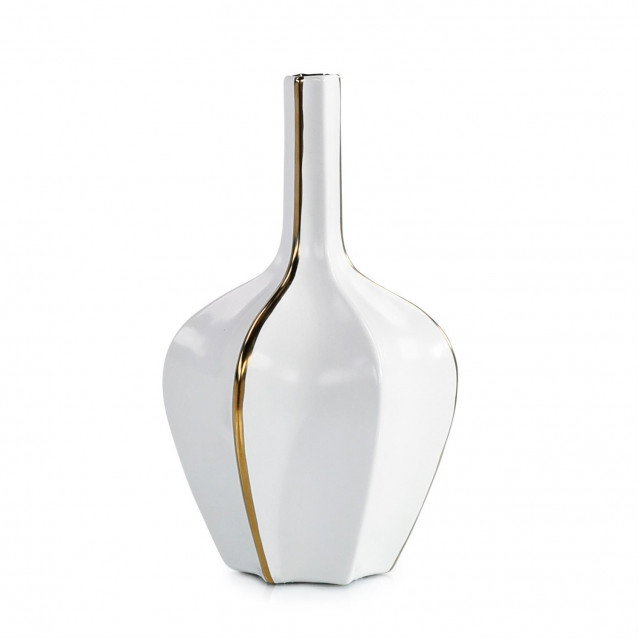 Golden Stripe Vase