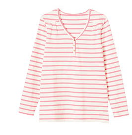 pack of 2 t-shirts, pink/stripe