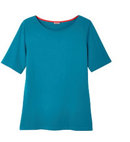 pack of two t-shirts, dark turquoise