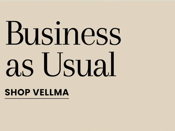Business as Usual [Shop Vellma]