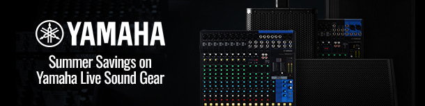 SALE: Yamaha Mixers, PA Systems + More!