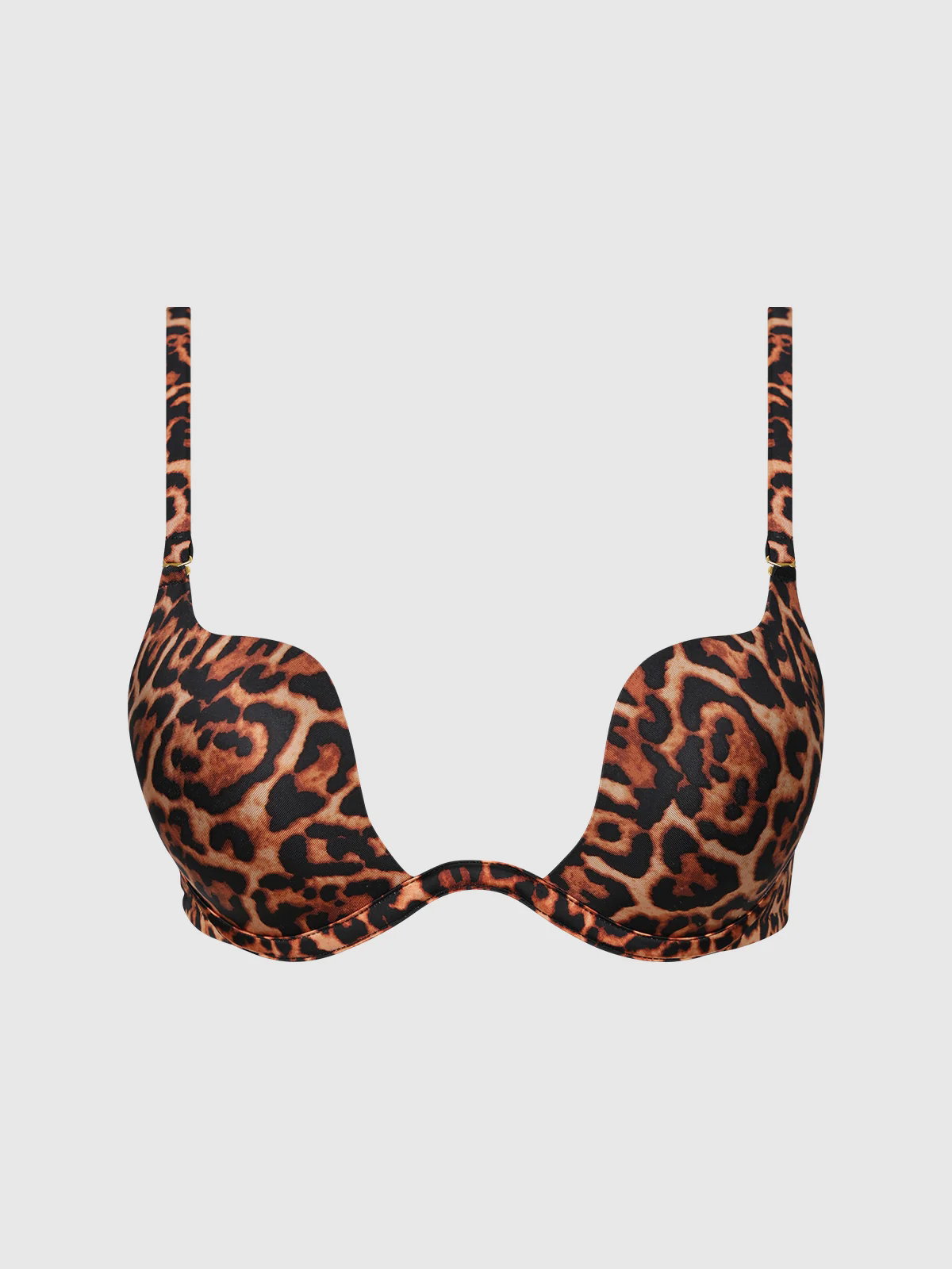 Rising Star Swirl Plunge Push Up Bra
