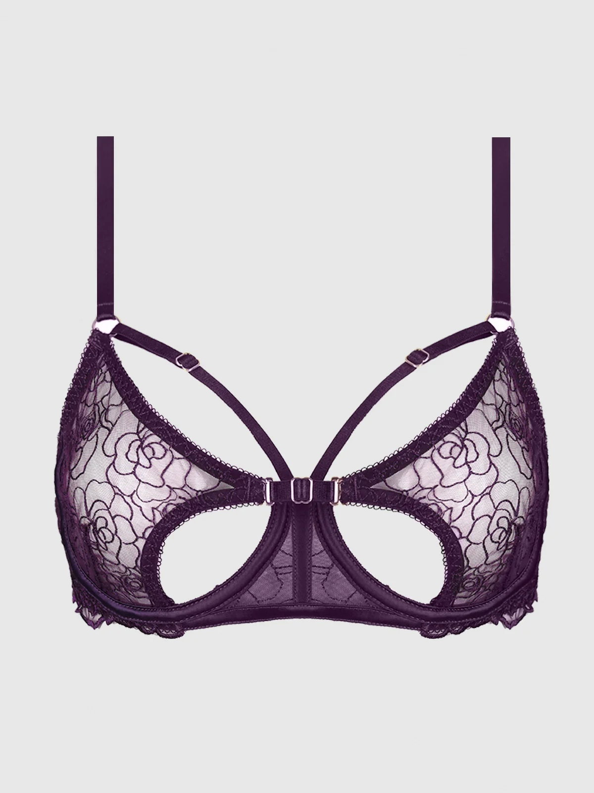 Melrose Strappy Cutout Bra