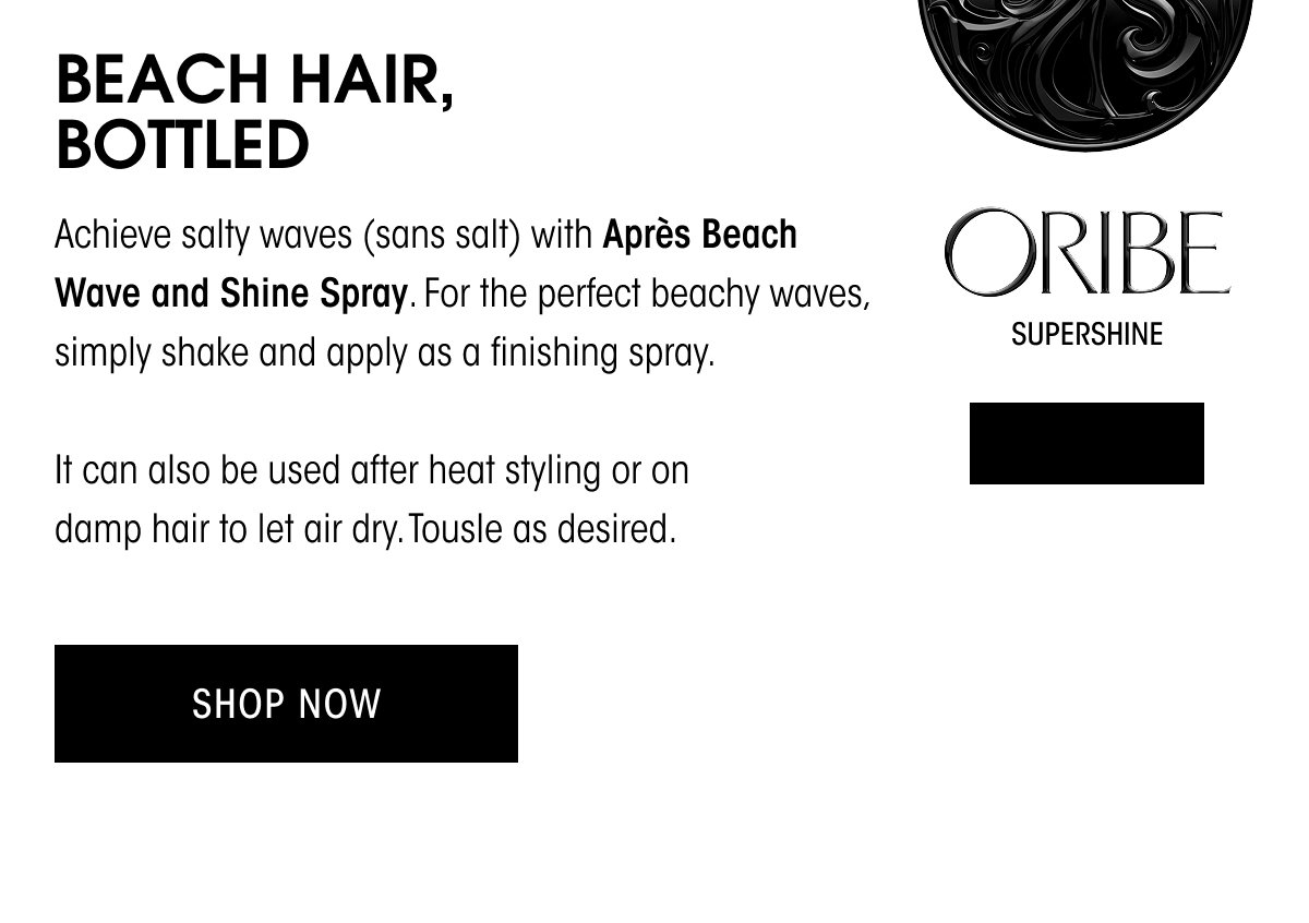 Discover Après Beach Wave and Shine Spray