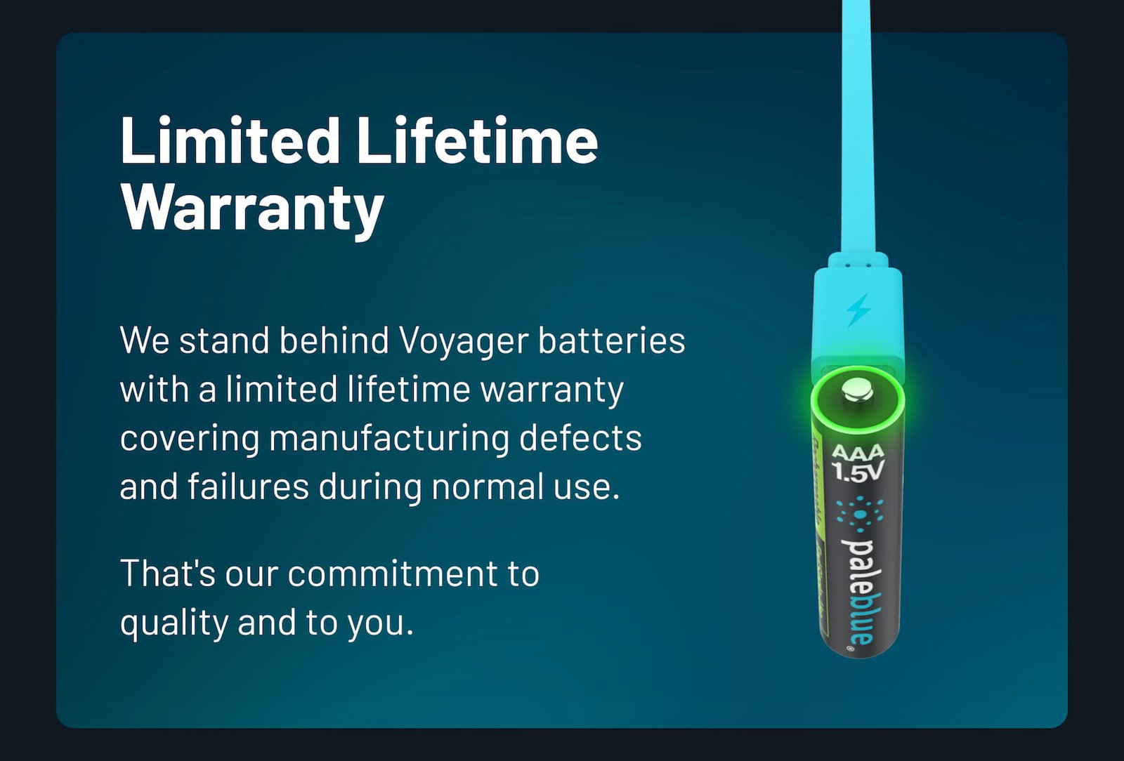 Limited Lifetime Warranty