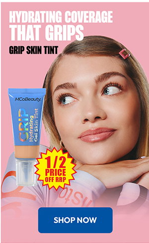 McoBeauty Grip Hydrating Gel Skin Tint 1/2 price off RRP at Chemist Warehouse sale ends 5 August 2026