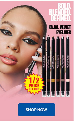 McoBeauty Kajal Velvet Eyeliner 1/2 price off RRP at Chemist Warehouse sale ends 5 August 2026