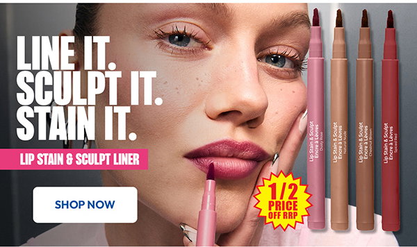 McoBeauty Lip Stain & Sculpt 1/2 price off RRP at Chemist Warehouse sale ends 5 August 2026