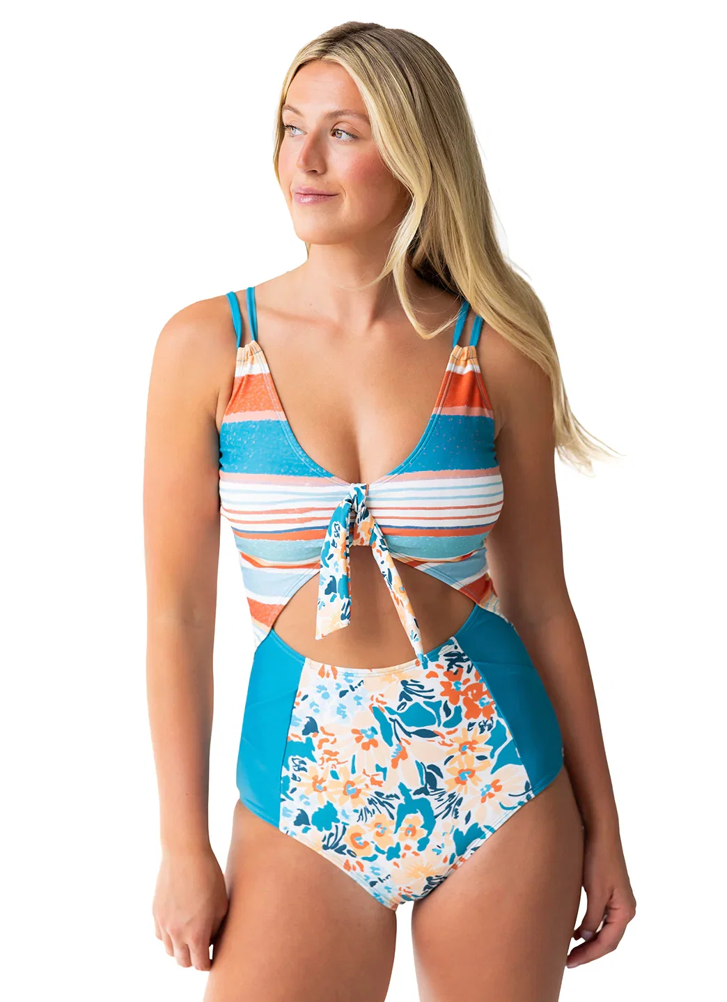 Image of Nani Women's Canyons Arches High Tide One PIece Swimsuit