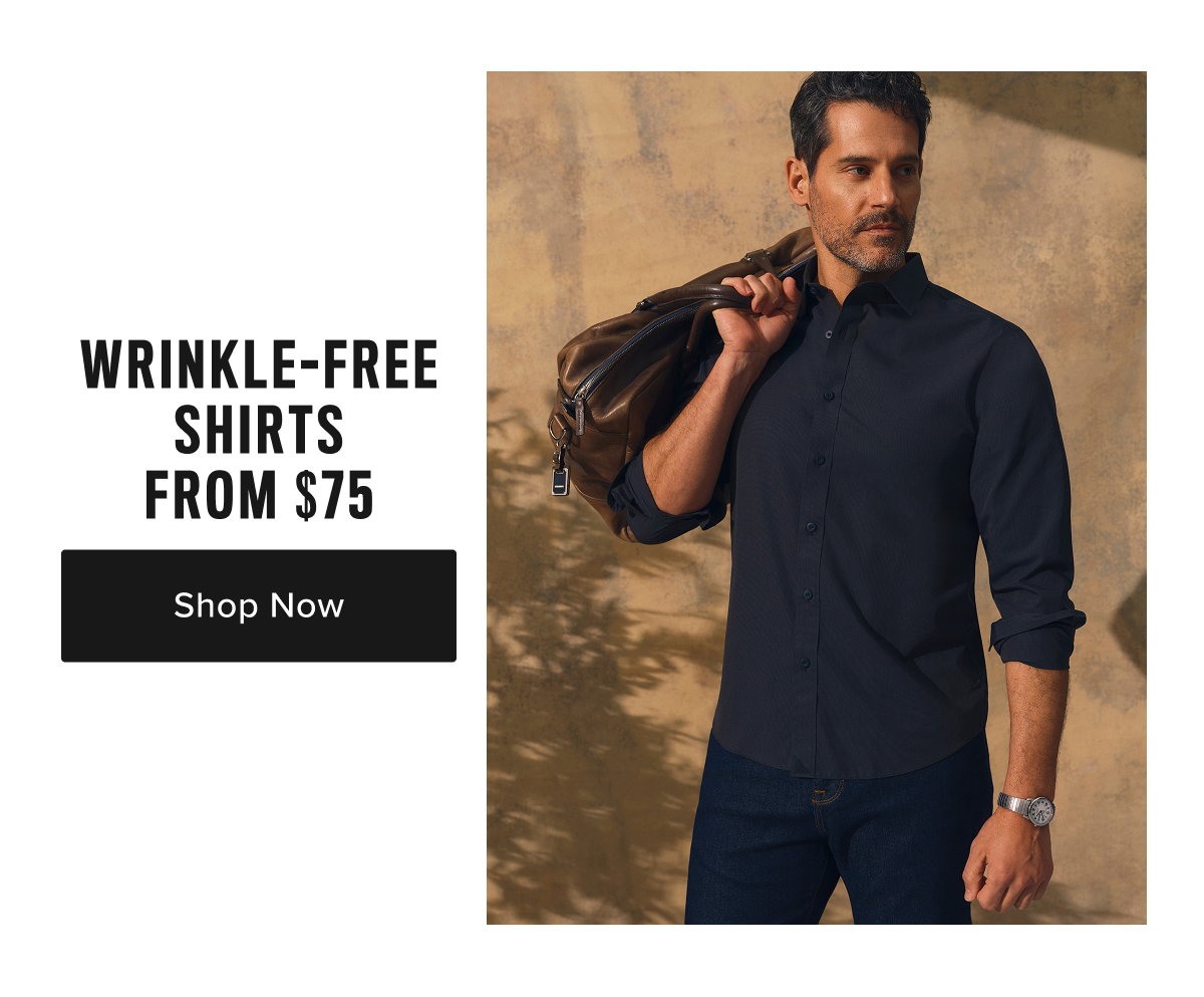 Wrinkle-Free Shirts From $75